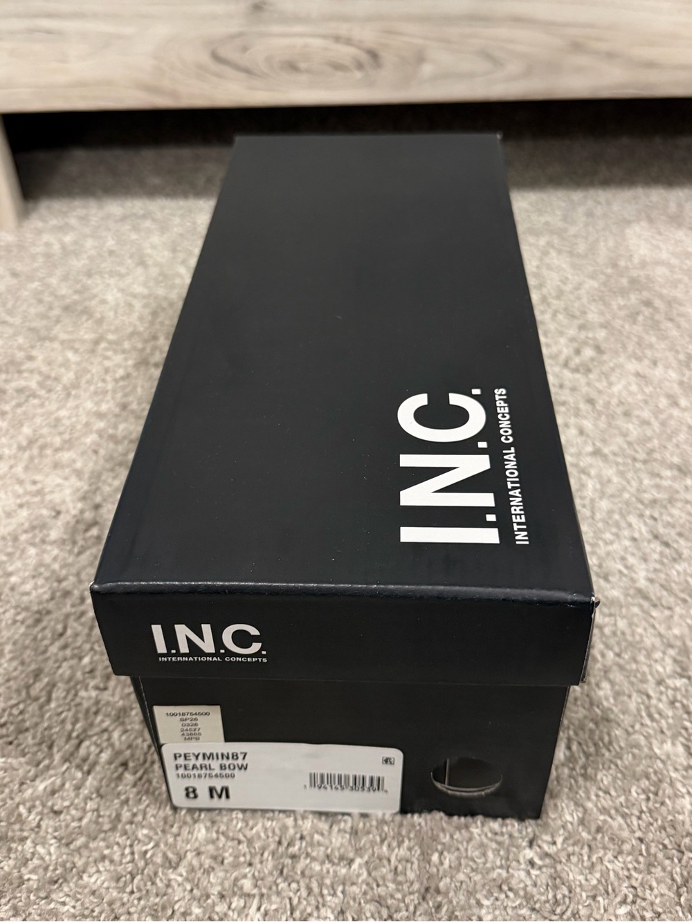NEW! INC International Concepts Cream Bow Slide Sandals | Women’s Size 8 - Picture 6 of 8